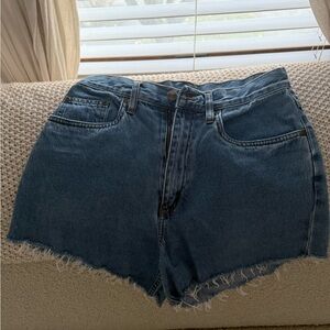 L.L. Bean Blue Denim Women Shorts
